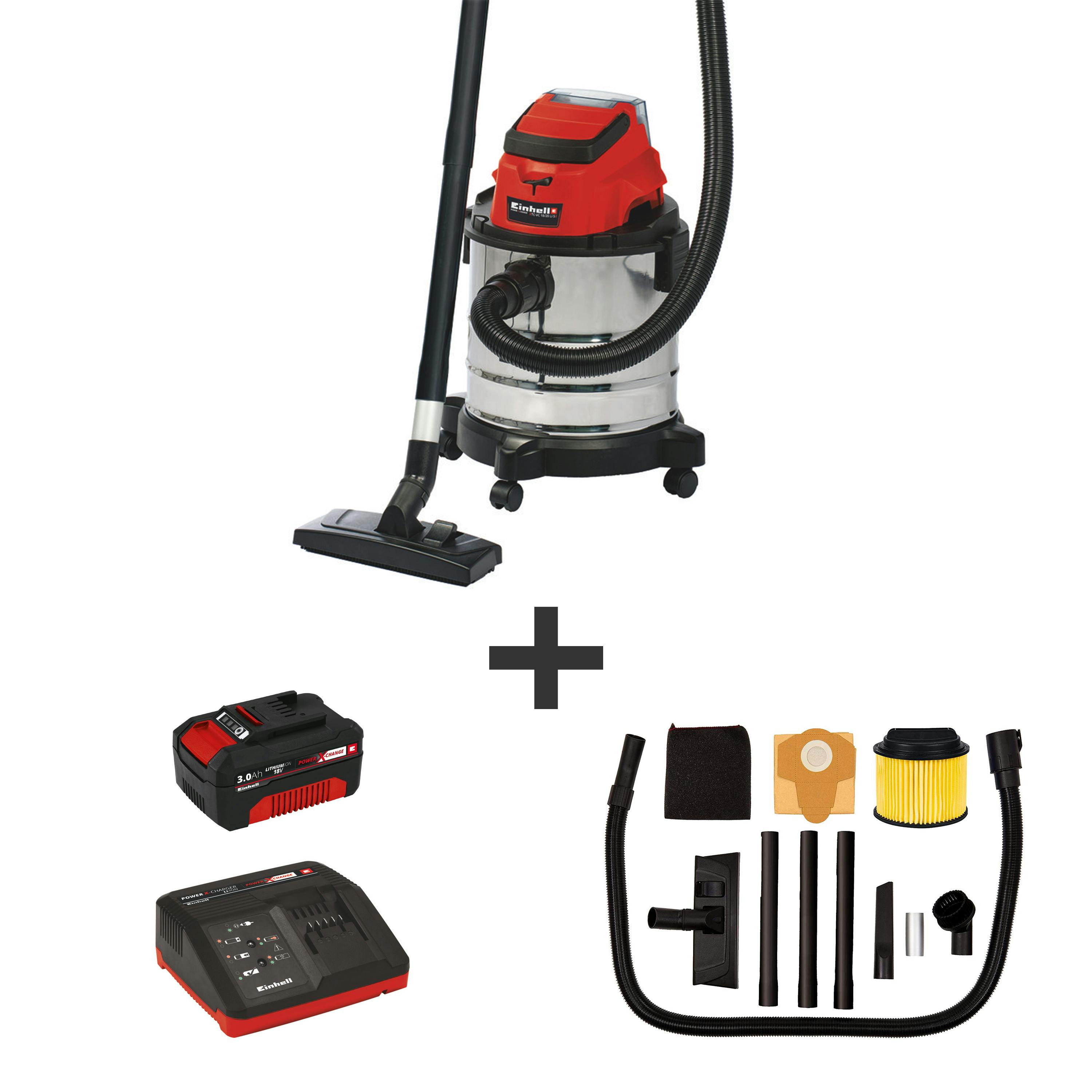 5-Pack Einhell TE-VC Replacement 5.2-Gallon Dirt Bag Filter for Wet//Dry Vacuums